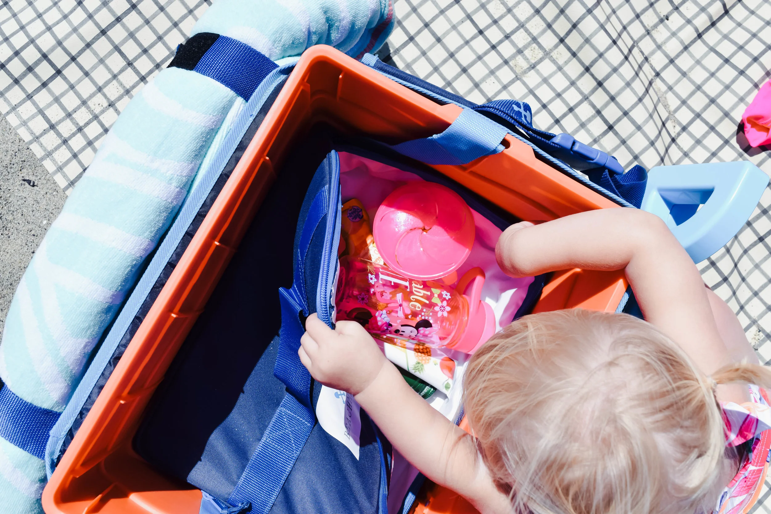 Family beach hotsell bag